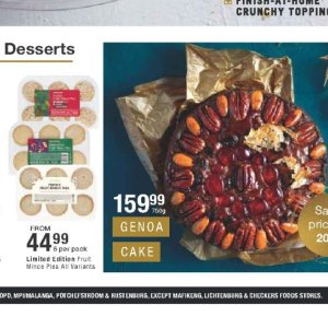 Cake at Checkers