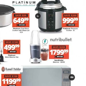 Cooker at Checkers