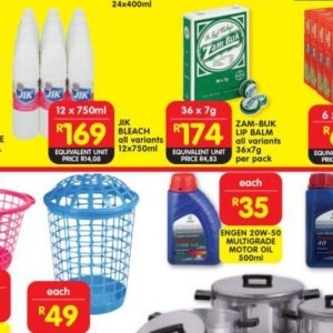 Bleach at Shoprite
