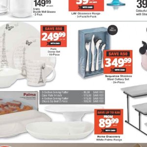 Dinner set at Checkers