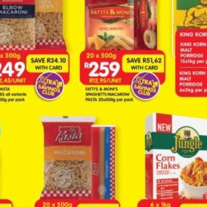 Spaghetti at Shoprite