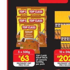 Soup at Shoprite