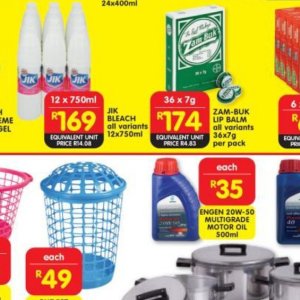 Bleach at Shoprite