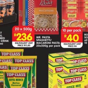 Spaghetti at Shoprite