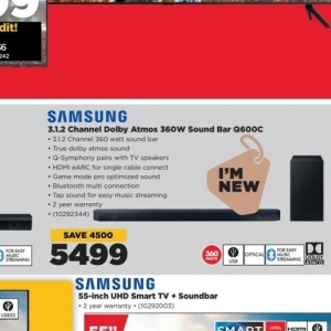 Sound bar at HiFi Corp