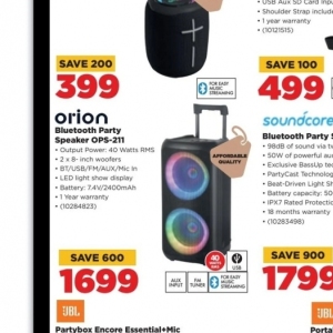 Speaker at HiFi Corp