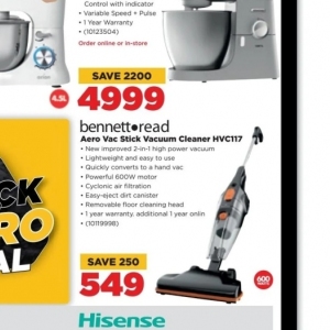 Vacuum cleaner at HiFi Corp