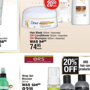 Shampoo at Dis-Chem Pharmacies