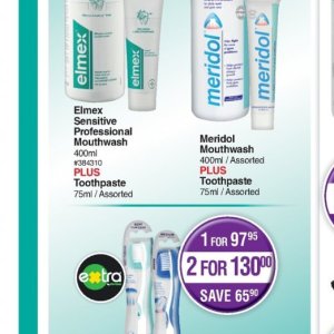 Mouthwash at Dis-Chem Pharmacies