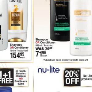 Shampoo at Dis-Chem Pharmacies