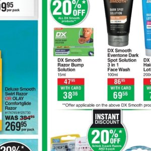 Razor at Dis-Chem Pharmacies