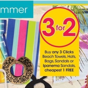 Sandals at Clicks