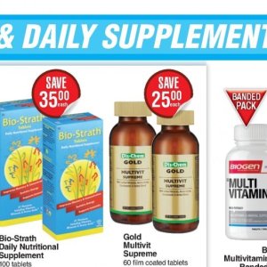 Supplements at Dis-Chem Pharmacies