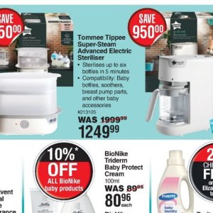 Breast pump at Dis-Chem Pharmacies