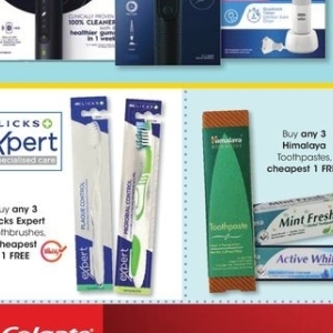 Toothpaste at Clicks