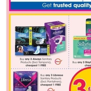 Tampons at Clicks