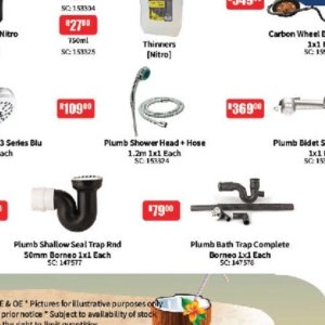 Hand shower at Africa Cash and Carry