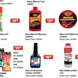Wax shampoo at Africa Cash and Carry