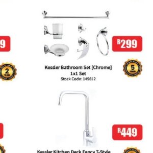 Bathroom sets at Africa Cash and Carry