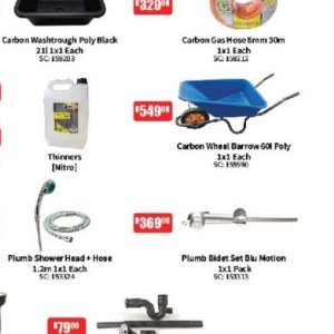 Wheel barrow at Africa Cash and Carry