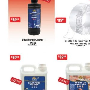 Drain cleaner at Africa Cash and Carry