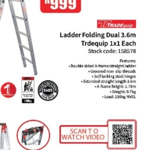 Ladder at Africa Cash and Carry