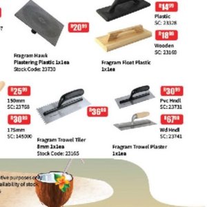 Trowel at Africa Cash and Carry