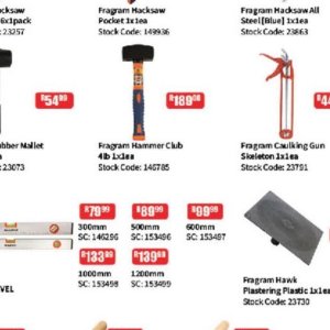 Hammer at Africa Cash and Carry