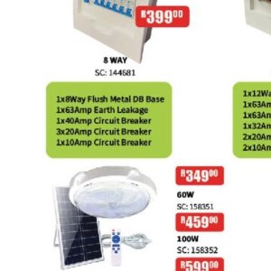 Circuit breaker at Africa Cash and Carry