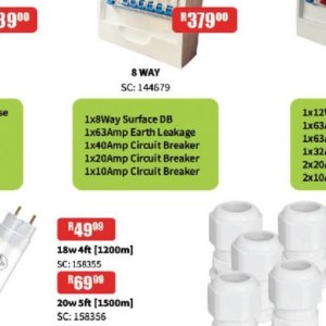 Circuit breaker at Africa Cash and Carry