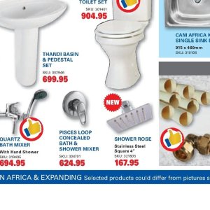 Shower at Cashbuild