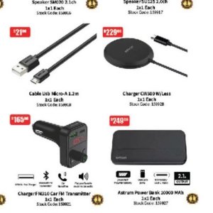 Charger at Africa Cash and Carry