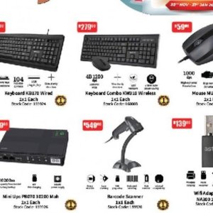 Keyboard at Africa Cash and Carry