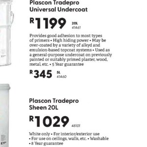 Plaster at Brights Hardware