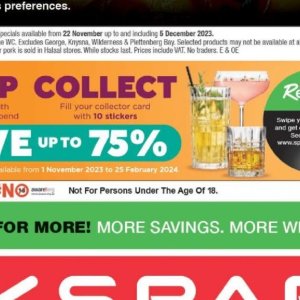 Stickers at Spar