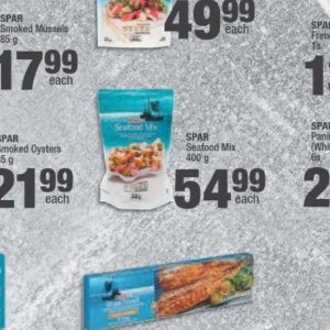 Seafood at Spar