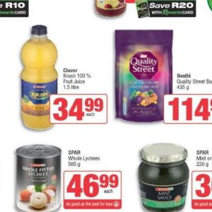 Juice at Spar