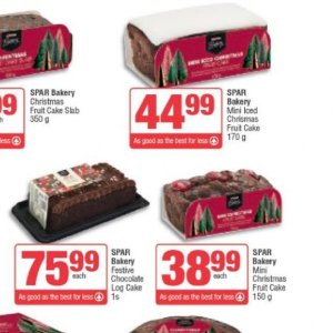 Cake at Spar