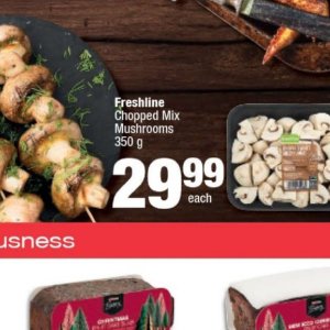 Mushrooms at Spar