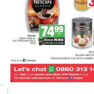 Jar at Spar
