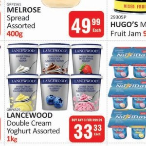 Yoghurt at Kit Kat Cash&Carry