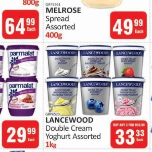 Yoghurt at Kit Kat Cash&Carry