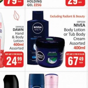 Body lotion nivea  at Kit Kat Cash&Carry