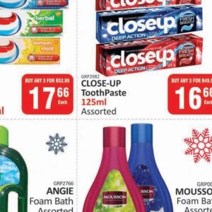 Toothpaste at Kit Kat Cash&Carry