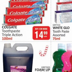 Toothpaste colgate  at Kit Kat Cash&Carry