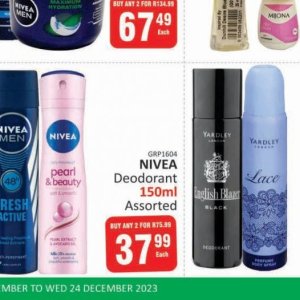 Deodorant at Kit Kat Cash&Carry