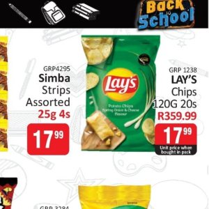 Chips at Kit Kat Cash&Carry