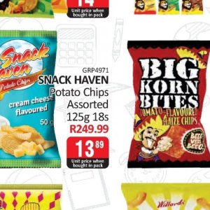 Chips at Kit Kat Cash&Carry