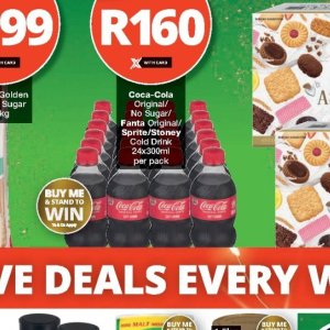 Fizzy drink at Checkers Hyper