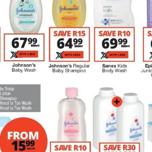 Shampoo at Checkers